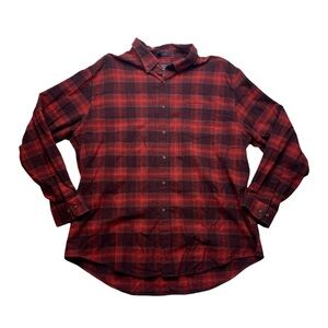 Pendleton Mens XXL Mason Red Plaid Shirt long sleeve 2x outdoor
